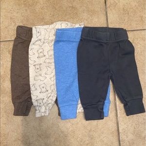 Carter’s Newborn Pants, 4 Piece’s